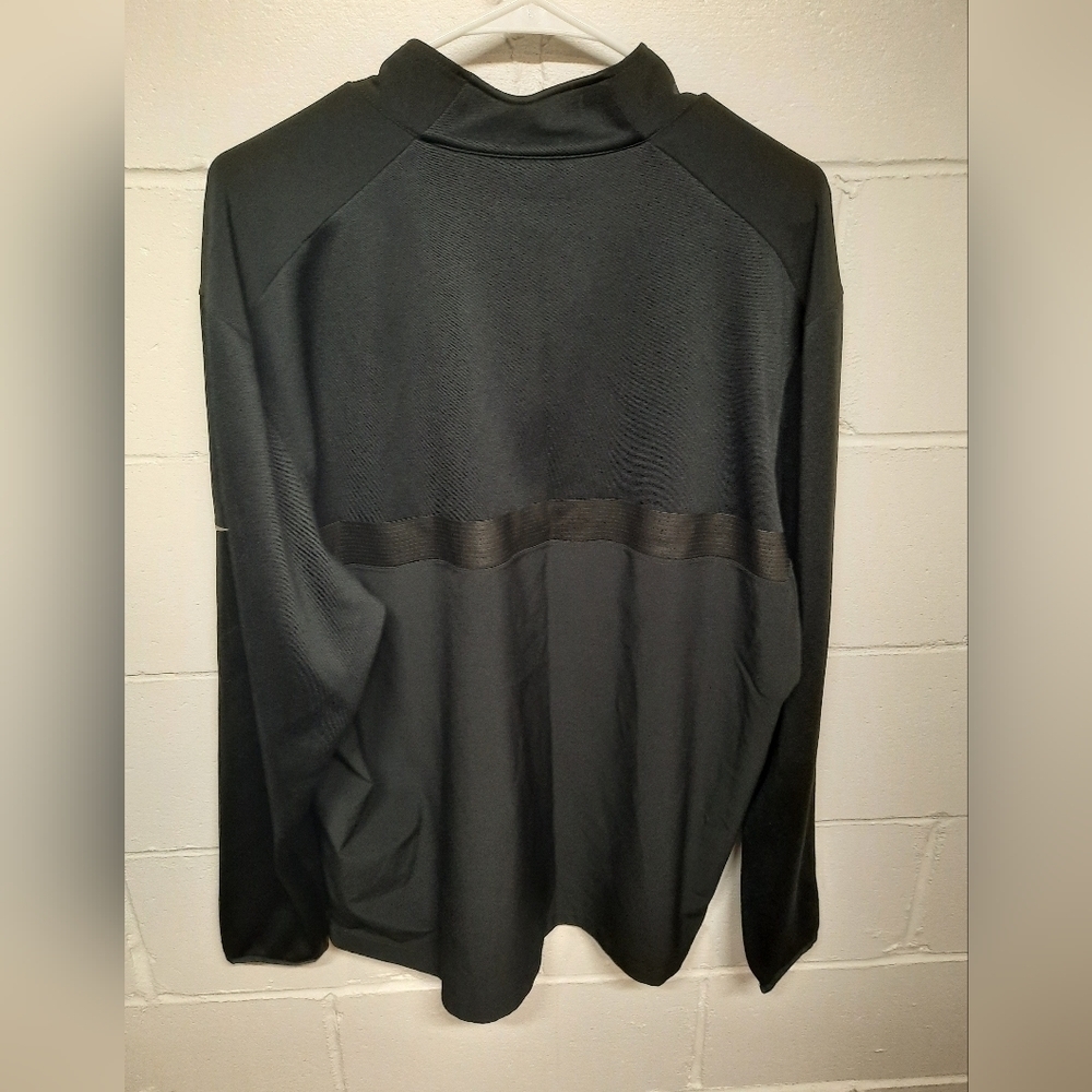 NIKE GOLF Dri-Fit Fabric Mix 1/2 Zip Long Sleeve cover Up - Picture 5 of 8